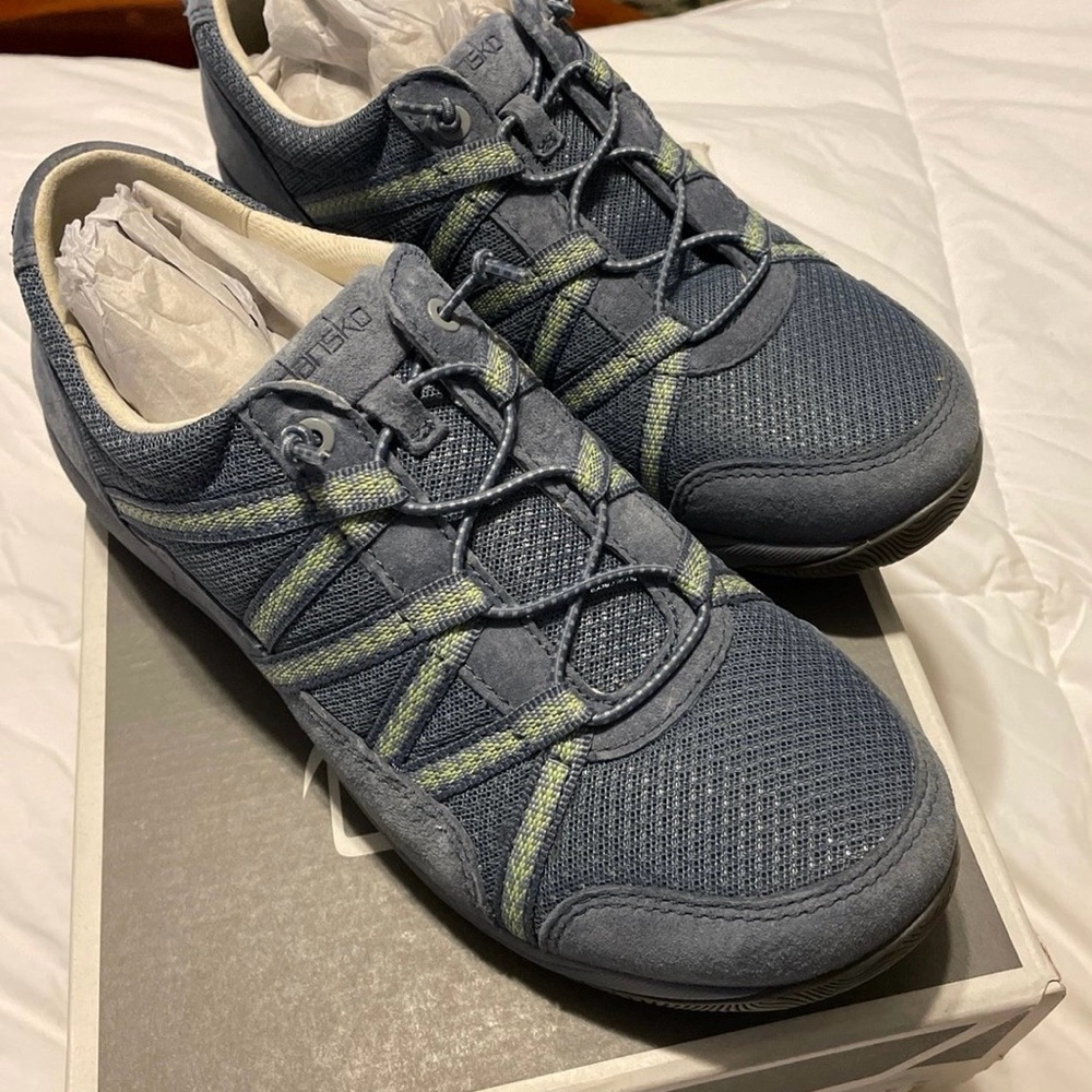 Dansko Blue and Gray Athletic Shoes